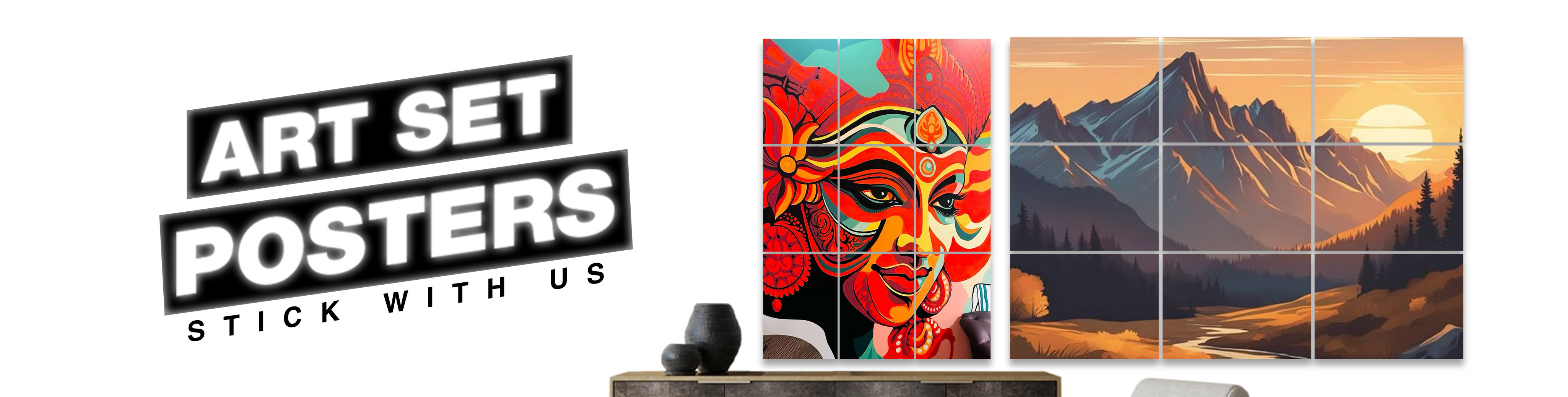 Art Set Posters