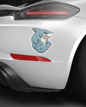 SHARK BUMPER STICKER | STICKERS | CARTOON