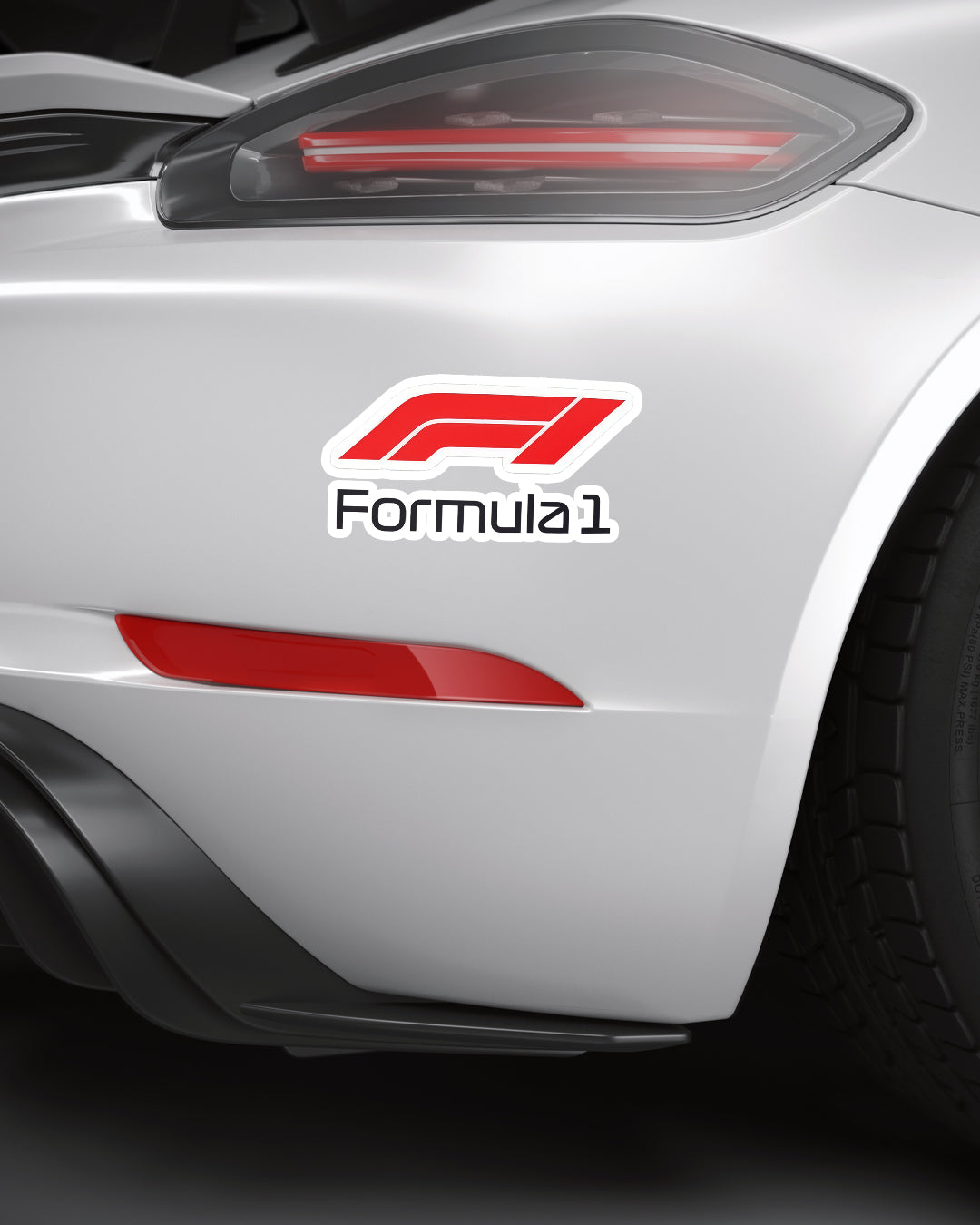 F1 BUMPER STICKER | STICKERS | CARS