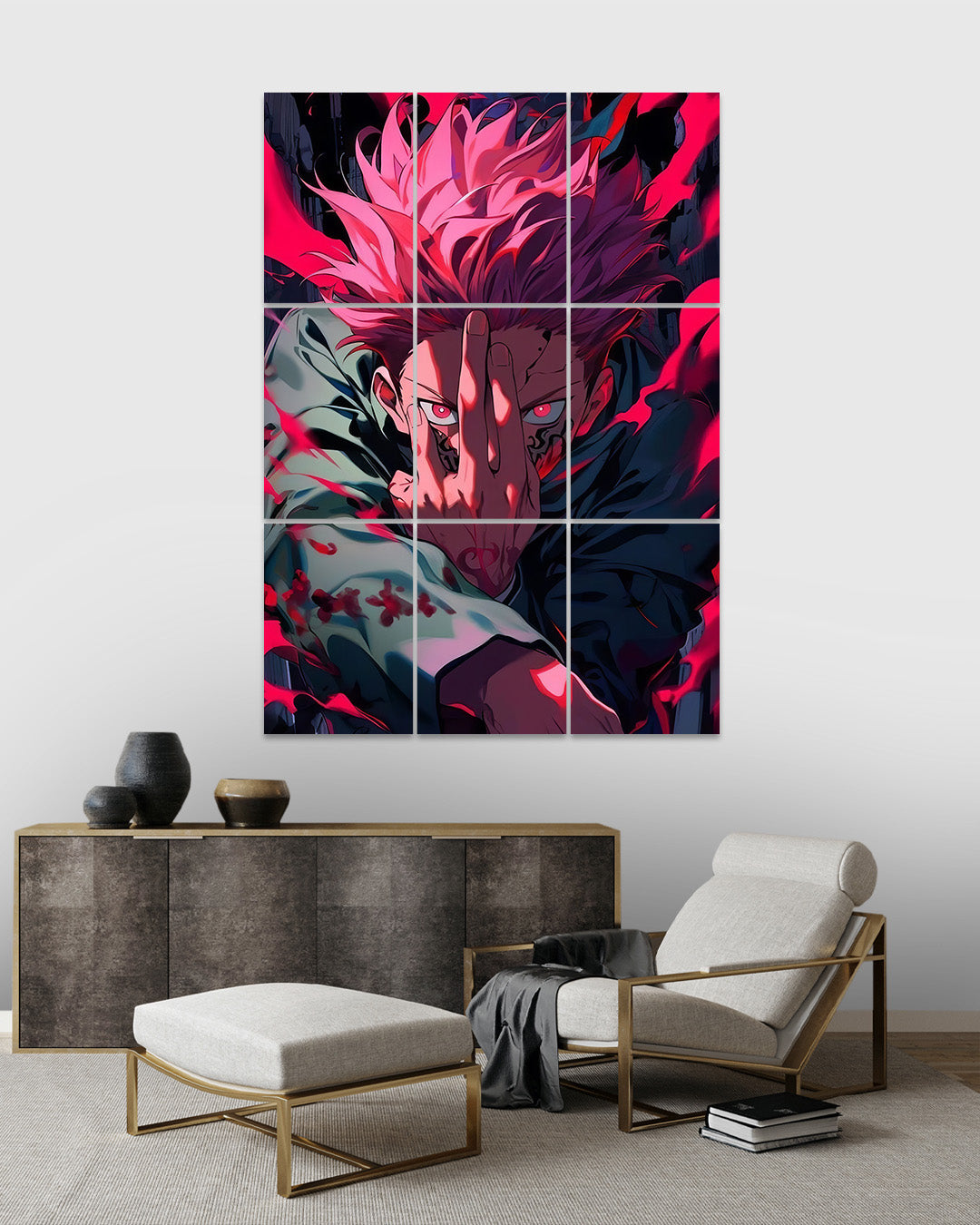 Sukuna | Art Set Posters | Jujutsu Kaisen | Anime