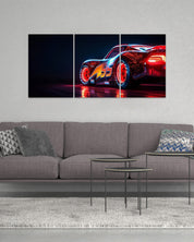 Lightning McQueen | SPLIT POSTER | CARS