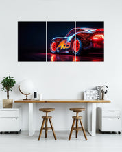 Lightning McQueen | SPLIT POSTER | CARS