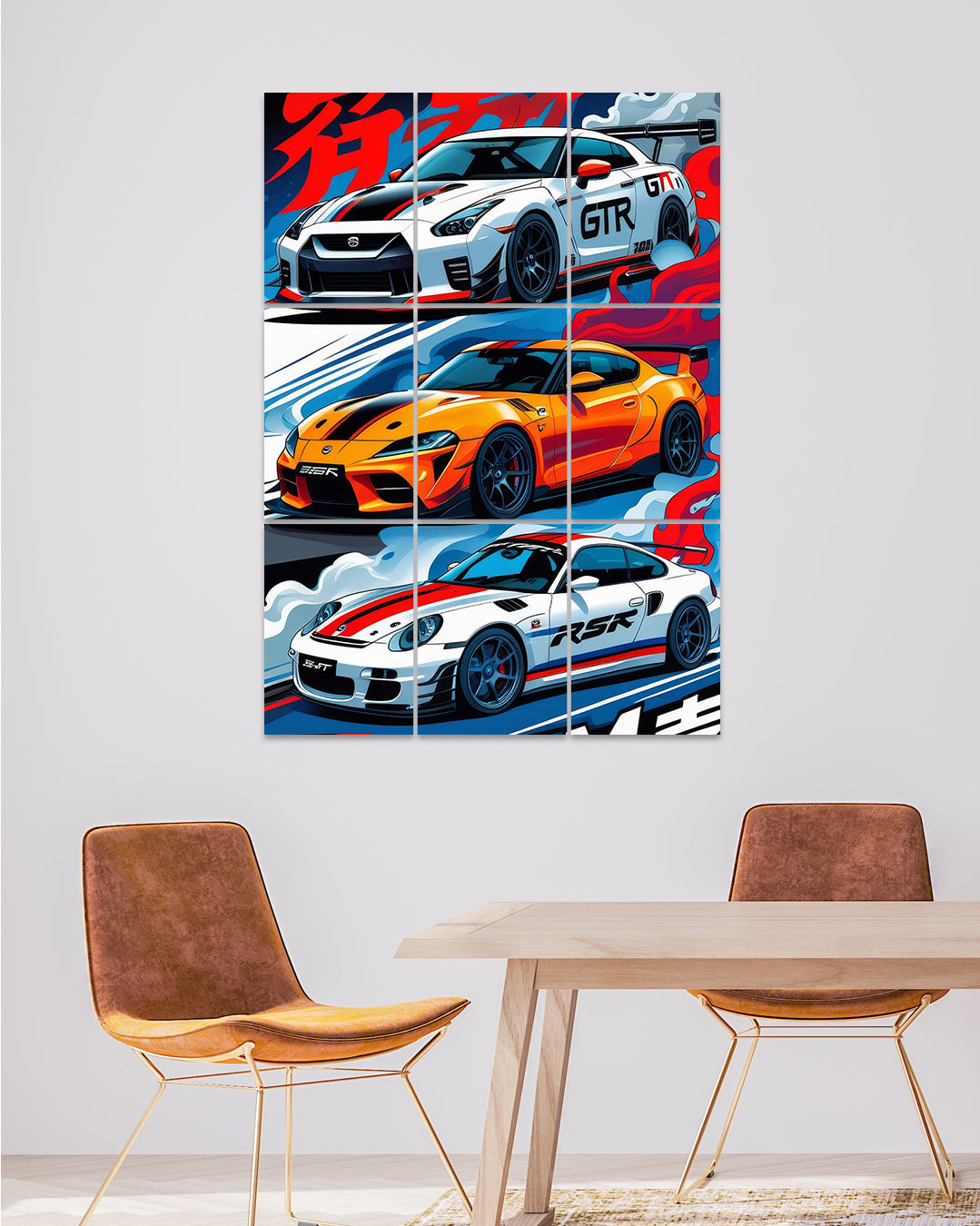 Race Car | Art Set Poster | Car