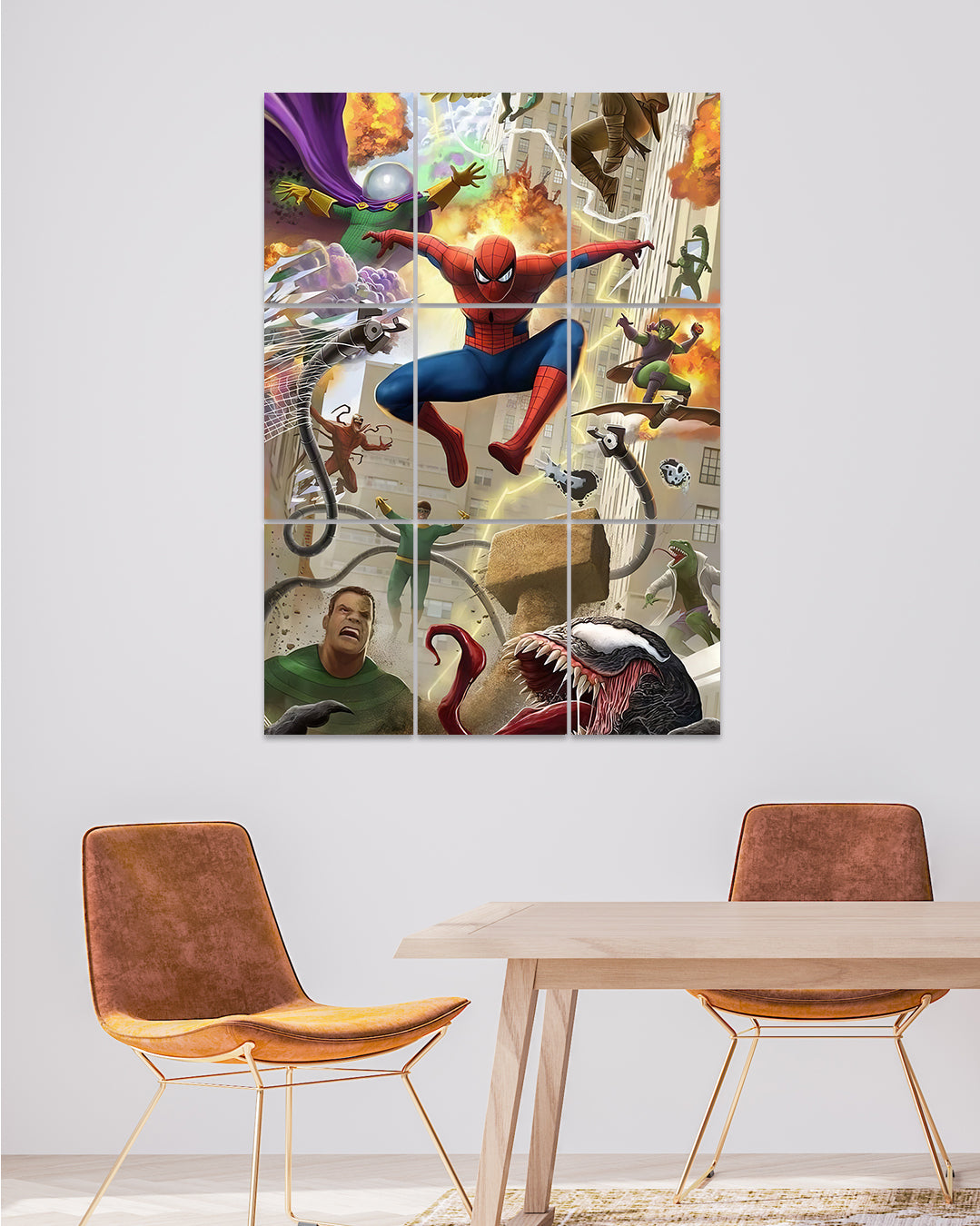 Spider Man | Art Set Poster | Marvel