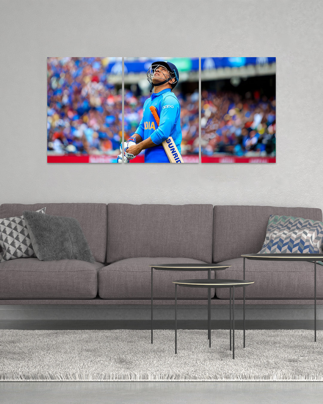 DHONI | SPLIT POSTER | CRICKET