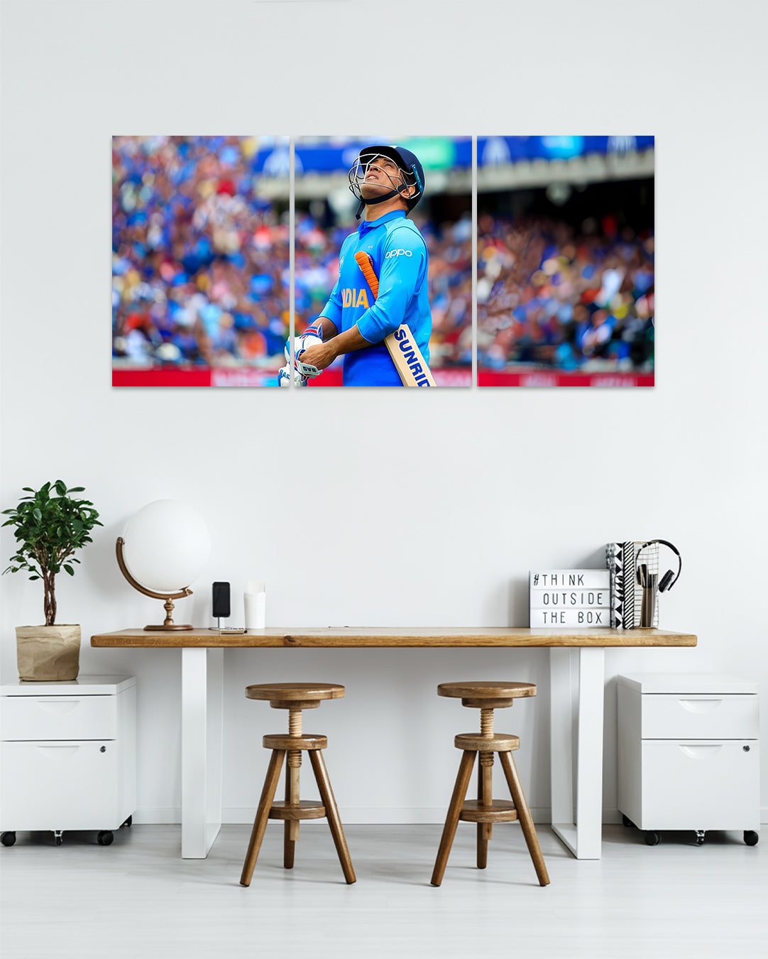 DHONI | SPLIT POSTER | CRICKET