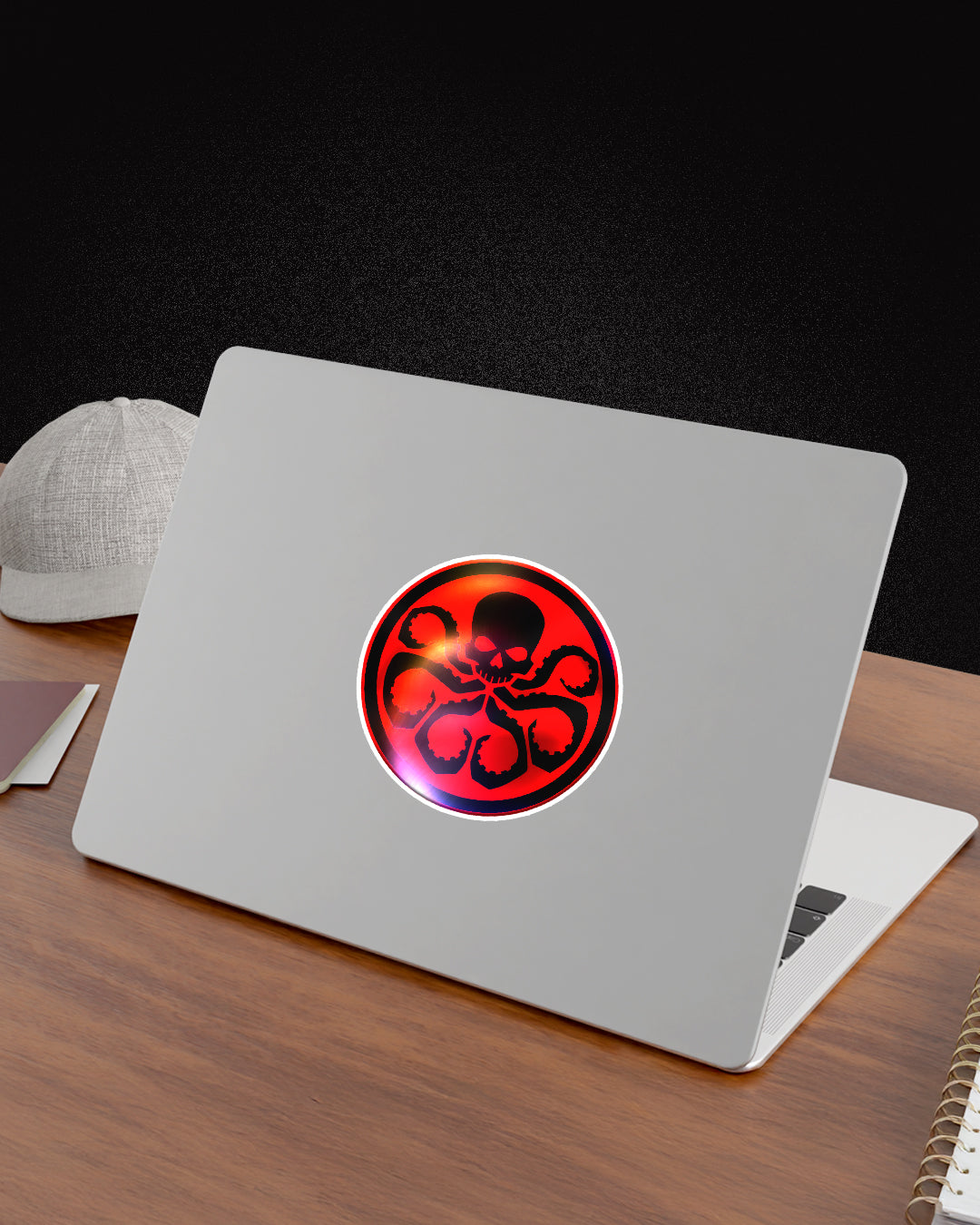 SKULL STICKER | HOLOGRAPHIC STICKER