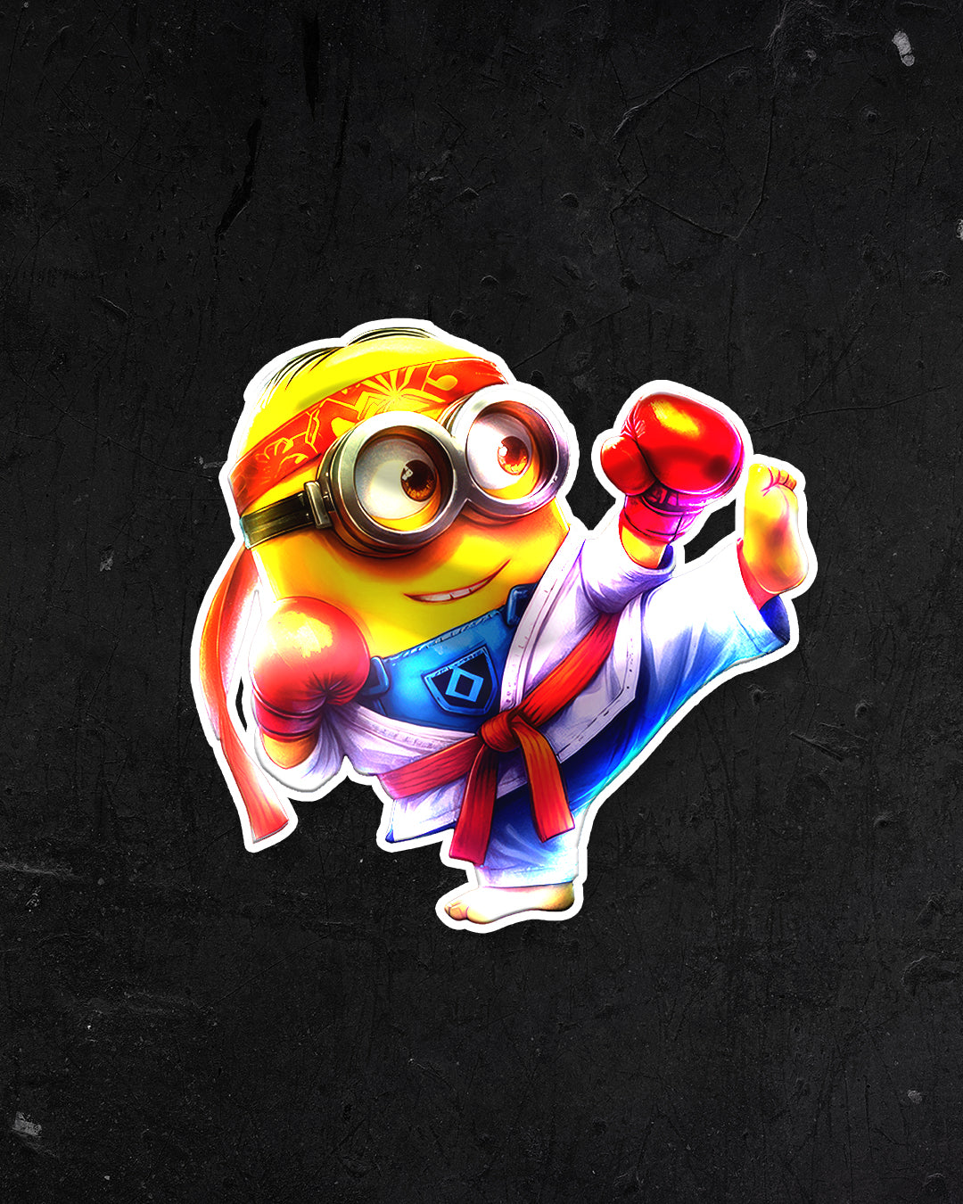 MINION STICKER | HOLOGRAPHIC STICKER
