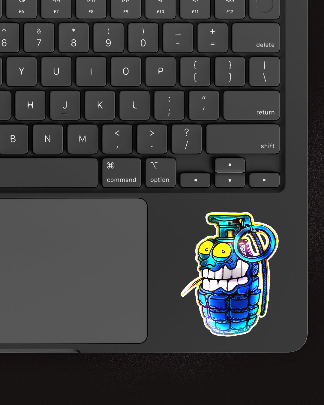 GRENADE STICKER | HOLOGRAPHIC STICKER