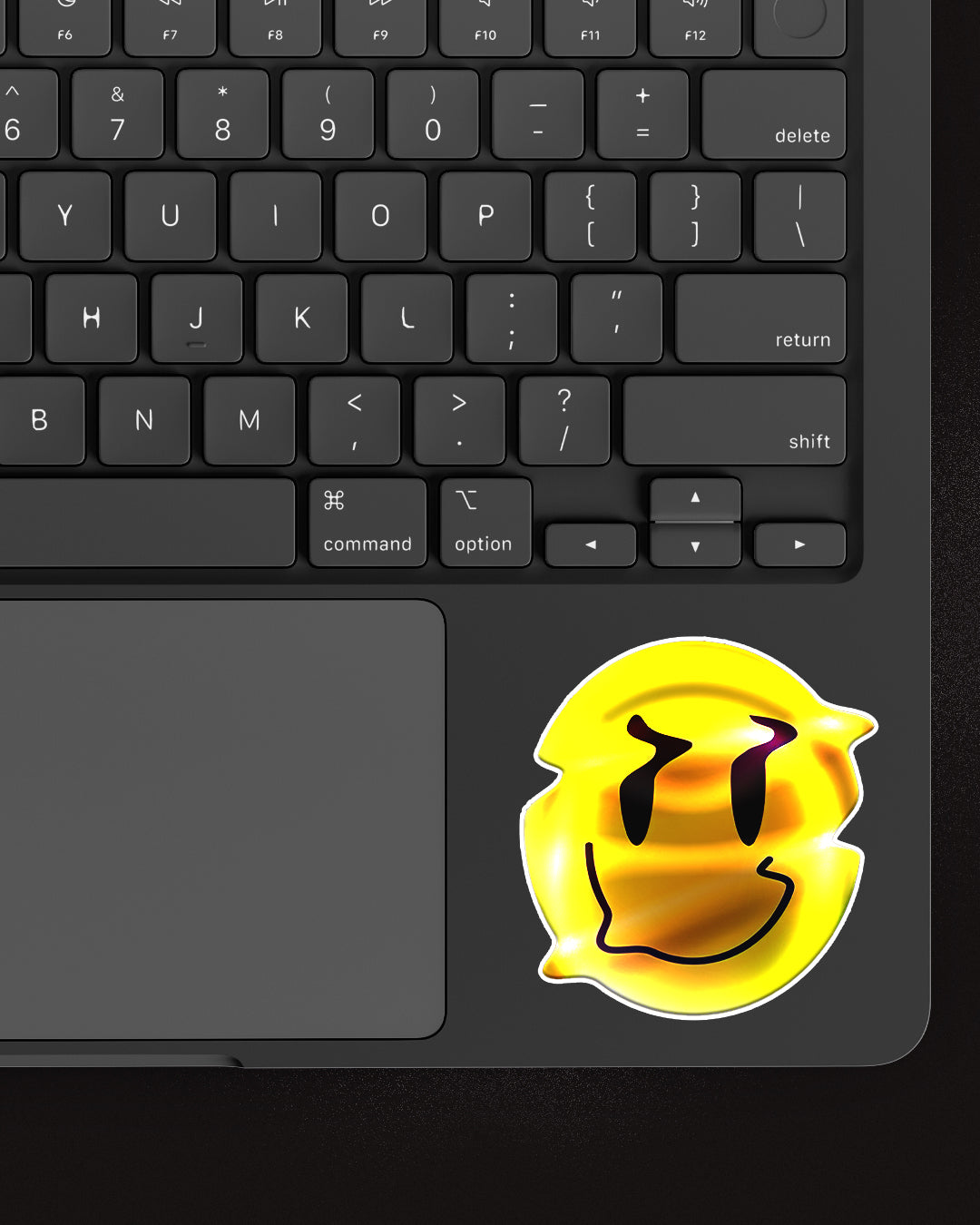 SMILE STICKER | HOLOGRAPHIC STICKER