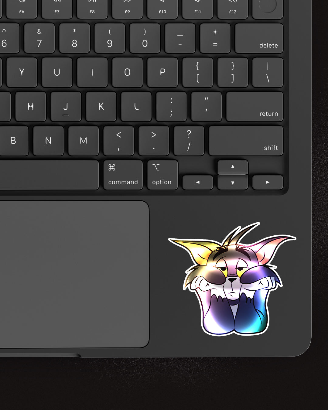 TOM STICKER | HOLOGRAPHIC STICKER