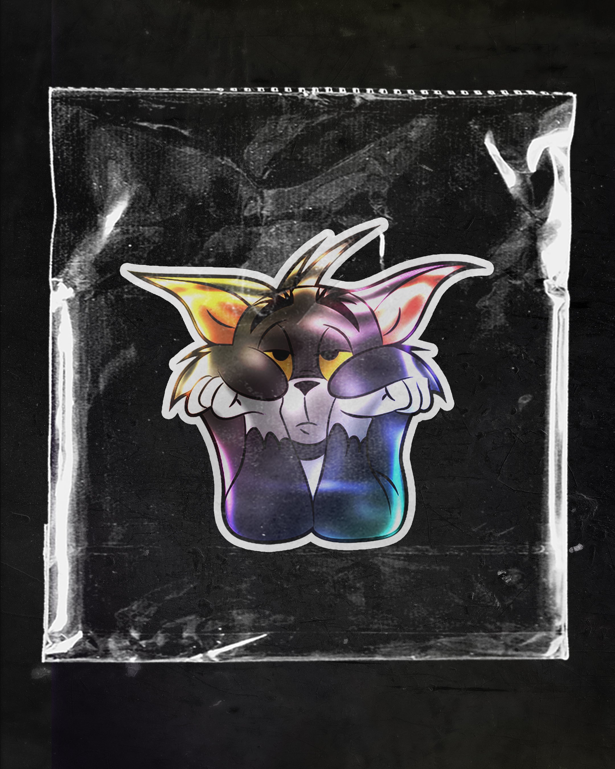 TOM STICKER | HOLOGRAPHIC STICKER