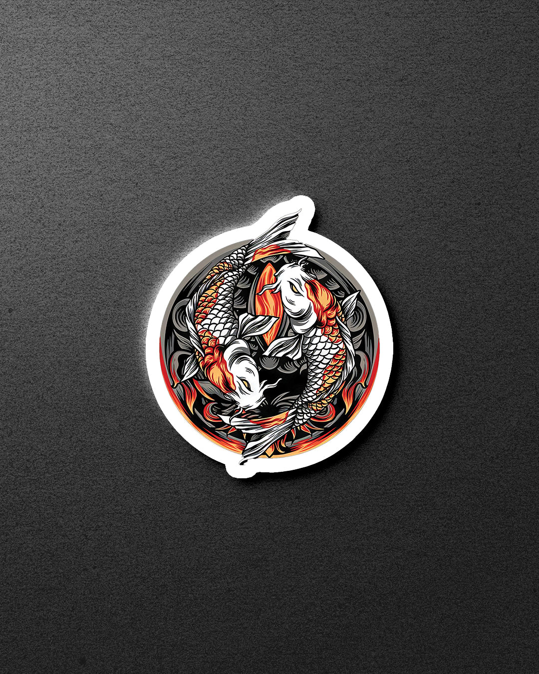 KOI FISH STICKER | STICKERS | YIN YANG