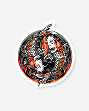 KOI FISH STICKER | STICKERS | YIN YANG