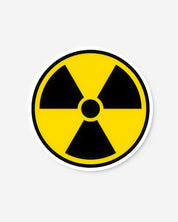 NUCLEAR RADIATION STICKER | STICKERS | RADIATION