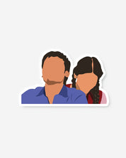 COUPLE STICKER | STICKERS | MOONU 3