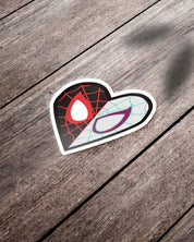 SPIDER MAN  X GHOST SPIDER STICKER| STICKERS | MARVEL