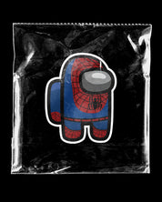 AMONG US X SPIDER MAN STICKER | STICKERS | MARVEL