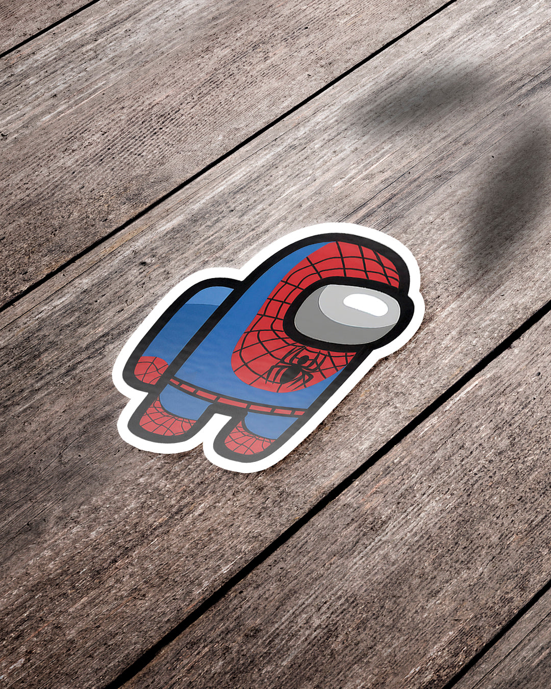 AMONG US X SPIDER MAN STICKER | STICKERS | MARVEL