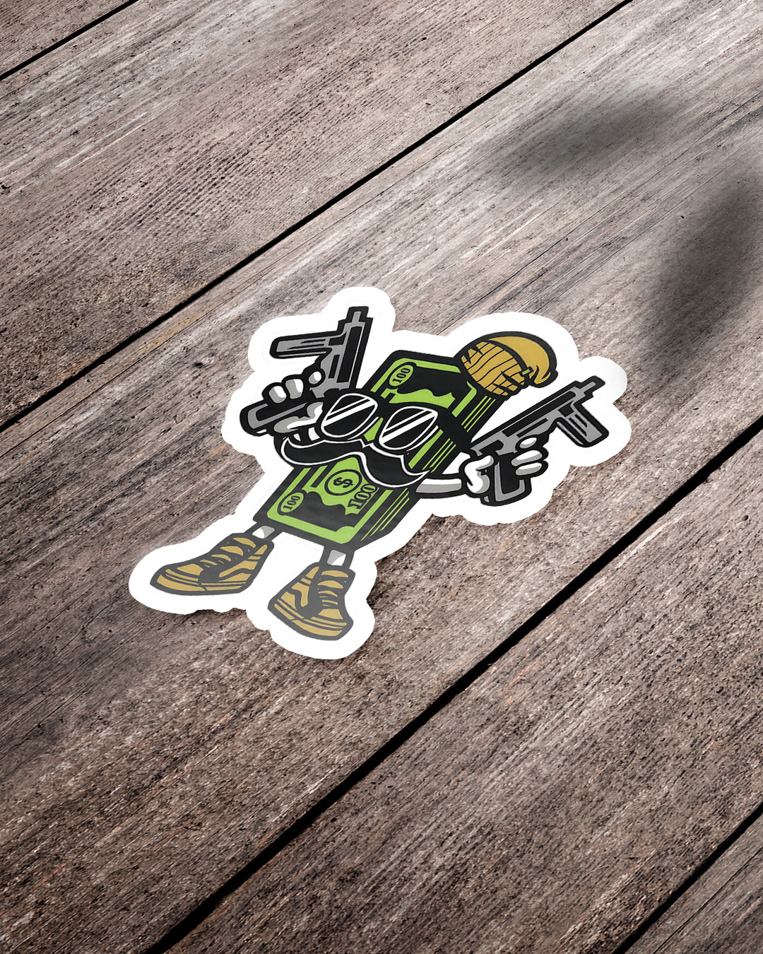 MONEY STICKER | STICKERS | GANSTER