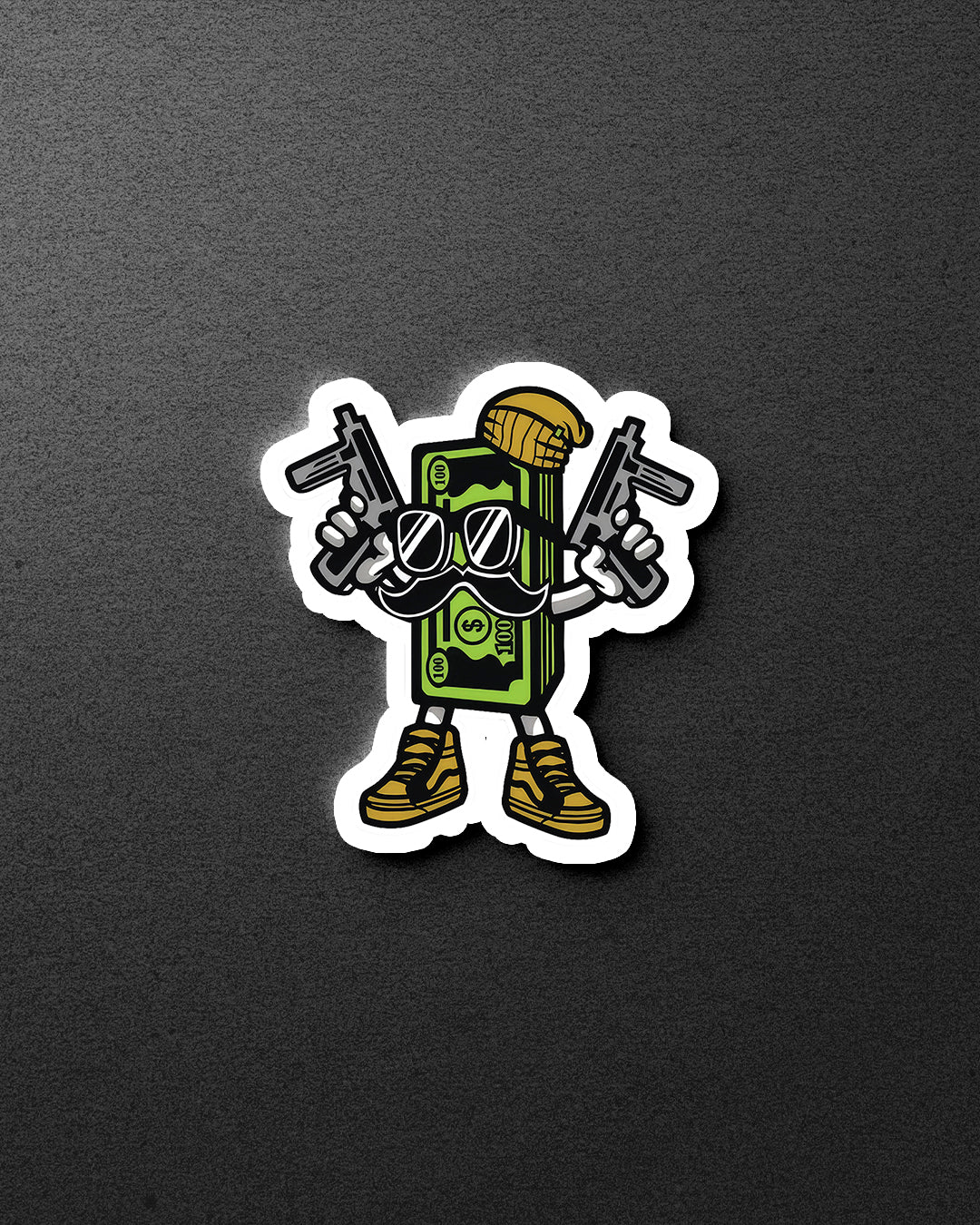 MONEY STICKER | STICKERS | GANSTER