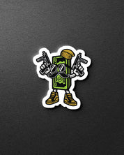 MONEY STICKER | STICKERS | GANSTER