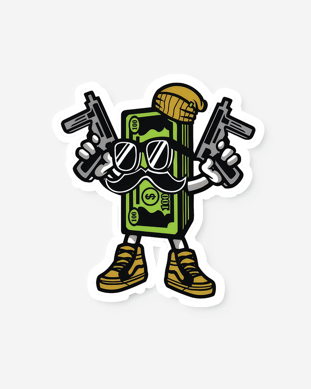 MONEY STICKER | STICKERS | GANSTER