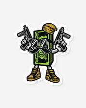 MONEY STICKER | STICKERS | GANSTER