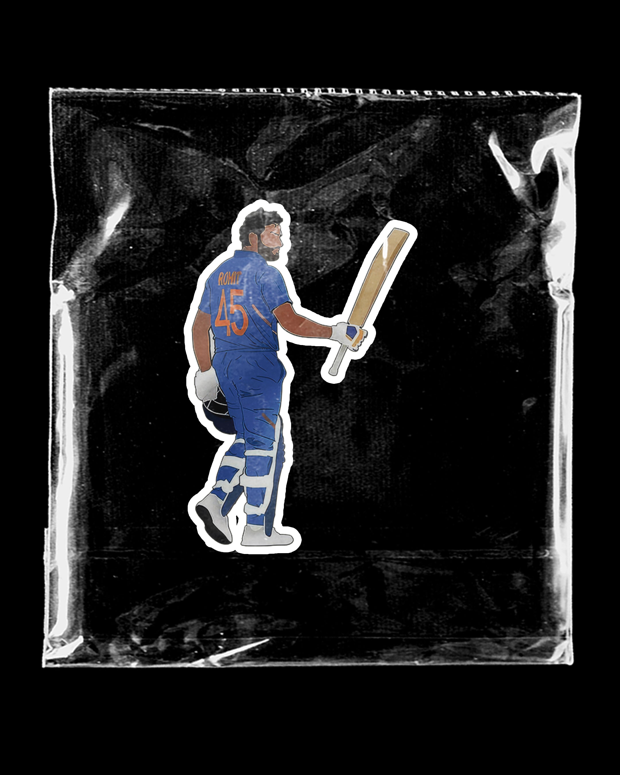 ROHITH SHARMA STICKER | STICKERS | CRICKET