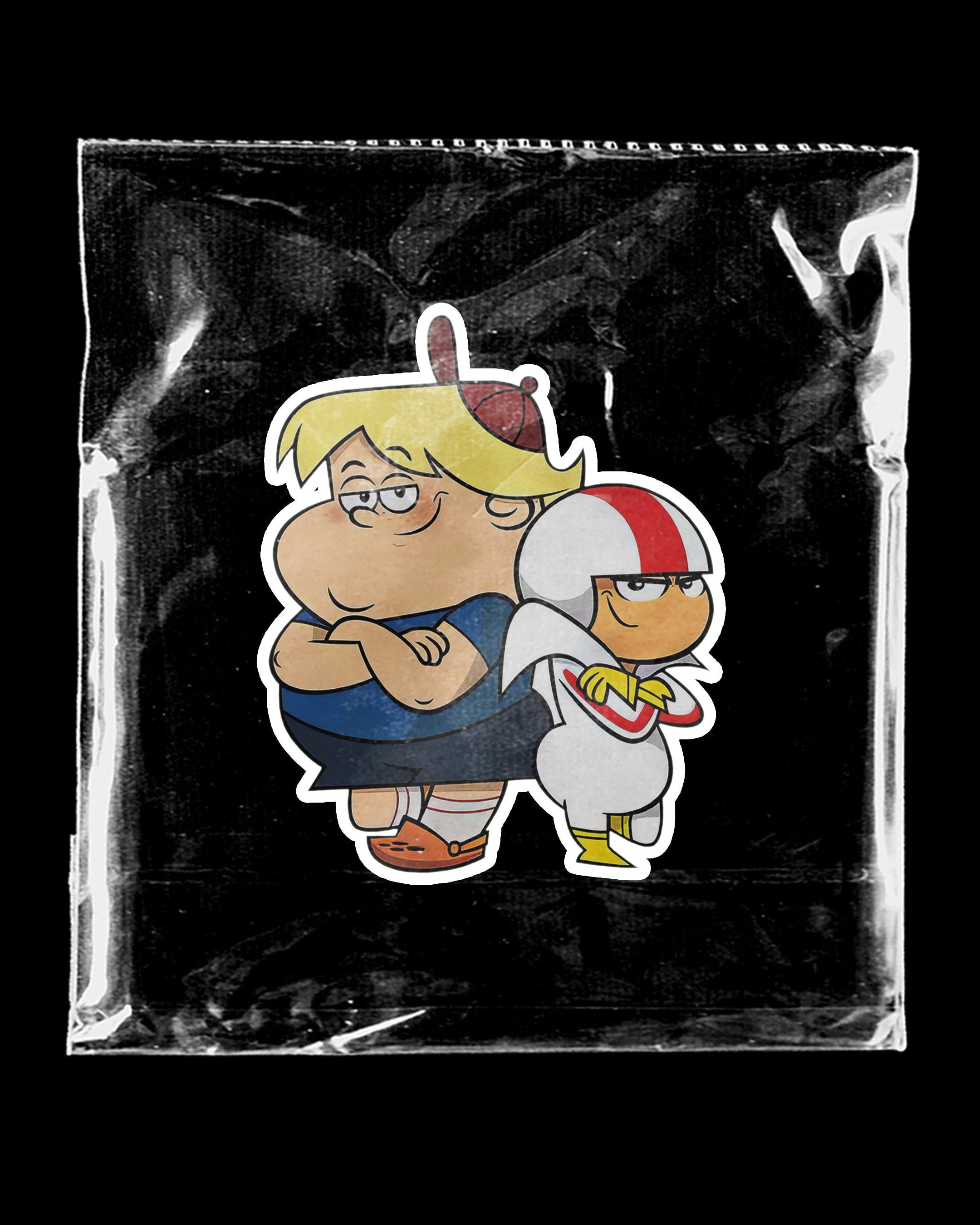 KICK BUTTOWSKI STICKER | STICKERS | CARTOON