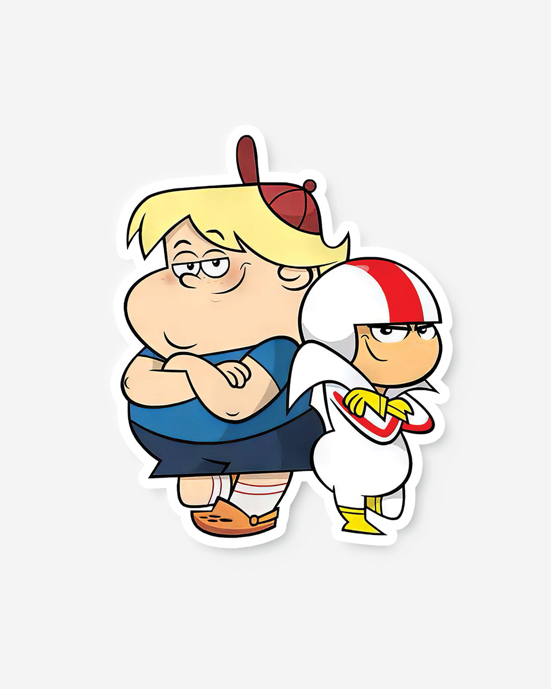 KICK BUTTOWSKI STICKER | STICKERS | CARTOON