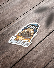 PUG LIFE STICKER | STICKERS | CARTOON