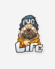 PUG LIFE STICKER | STICKERS | CARTOON