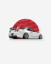 NISSAN SKYLINE GT-R (R34) STICKER | STICKERS | CARS