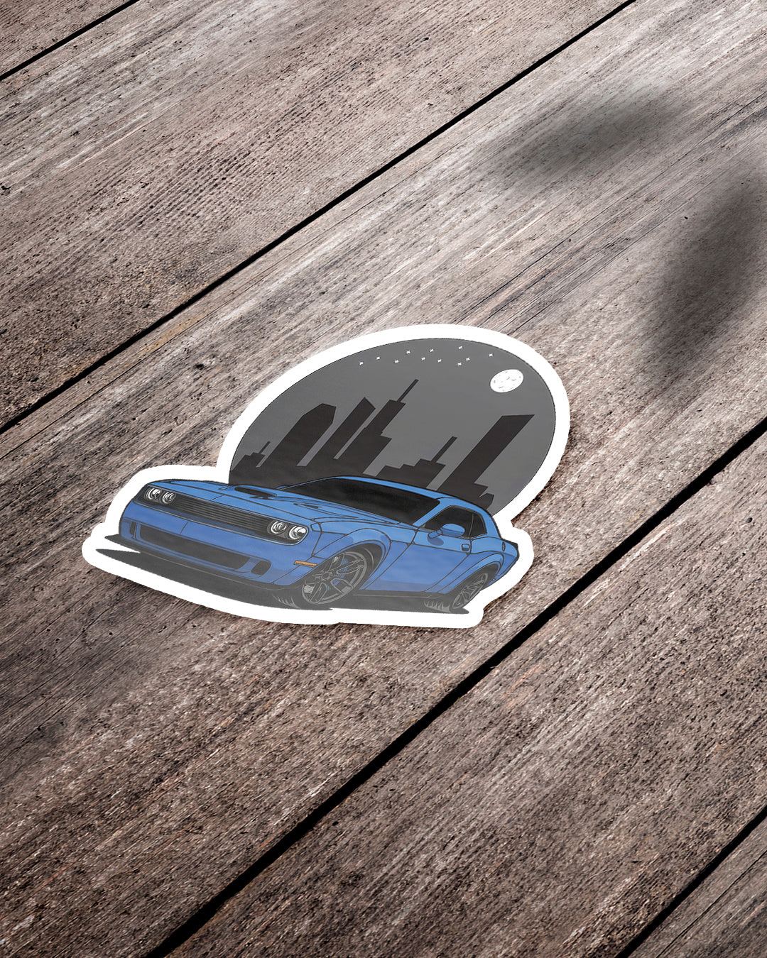 DODGE CHALLENGER STICKER | STICKERS | CAR