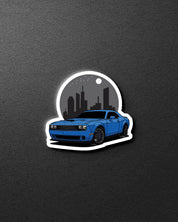 DODGE CHALLENGER STICKER | STICKERS | CAR