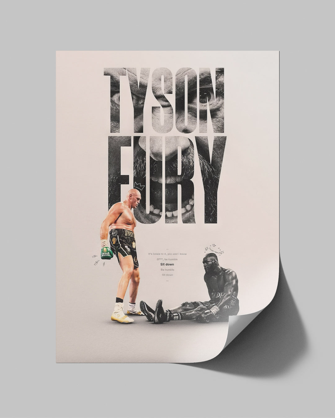 MIKE TYSON | POSTER | BOXING