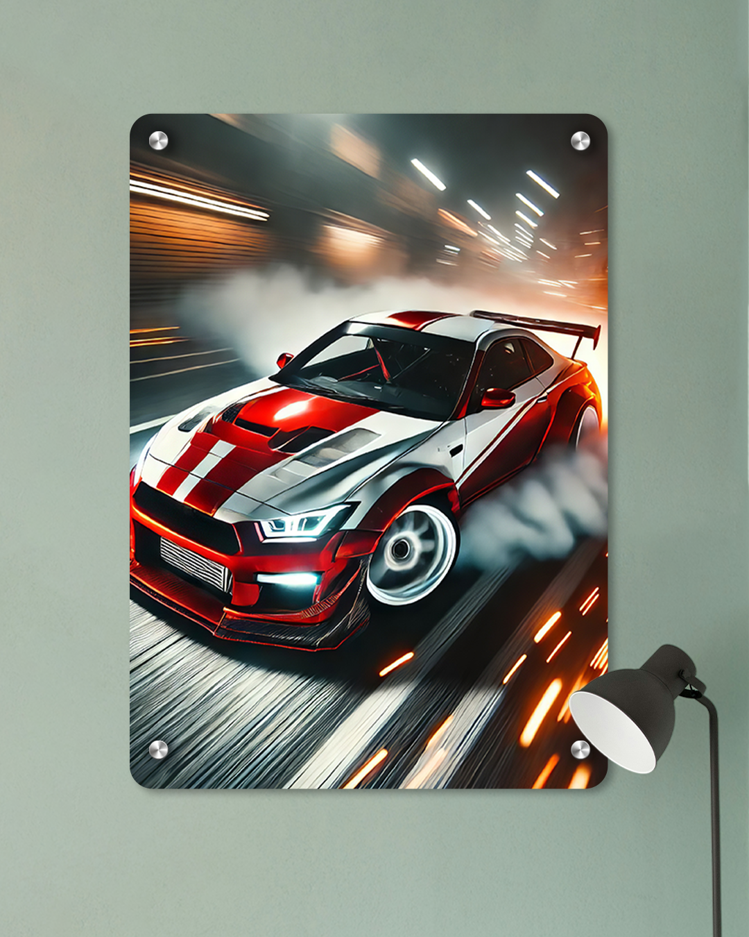 Racing Car Acrylic | Acrylic Print | Car
