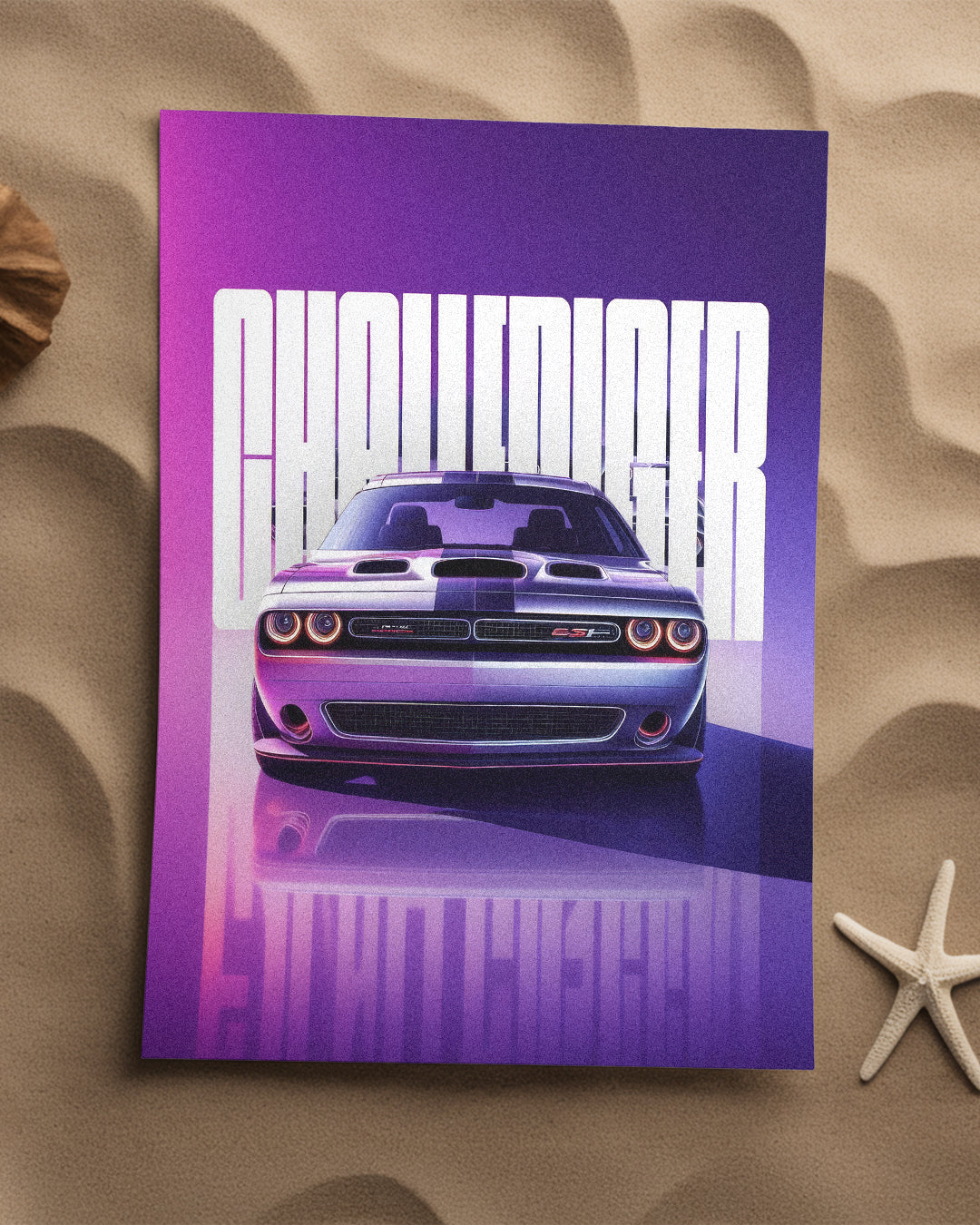 DODGE CHALLENGER | POSTER | CARS