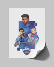 Delhi Capitals | Posters | Cricket