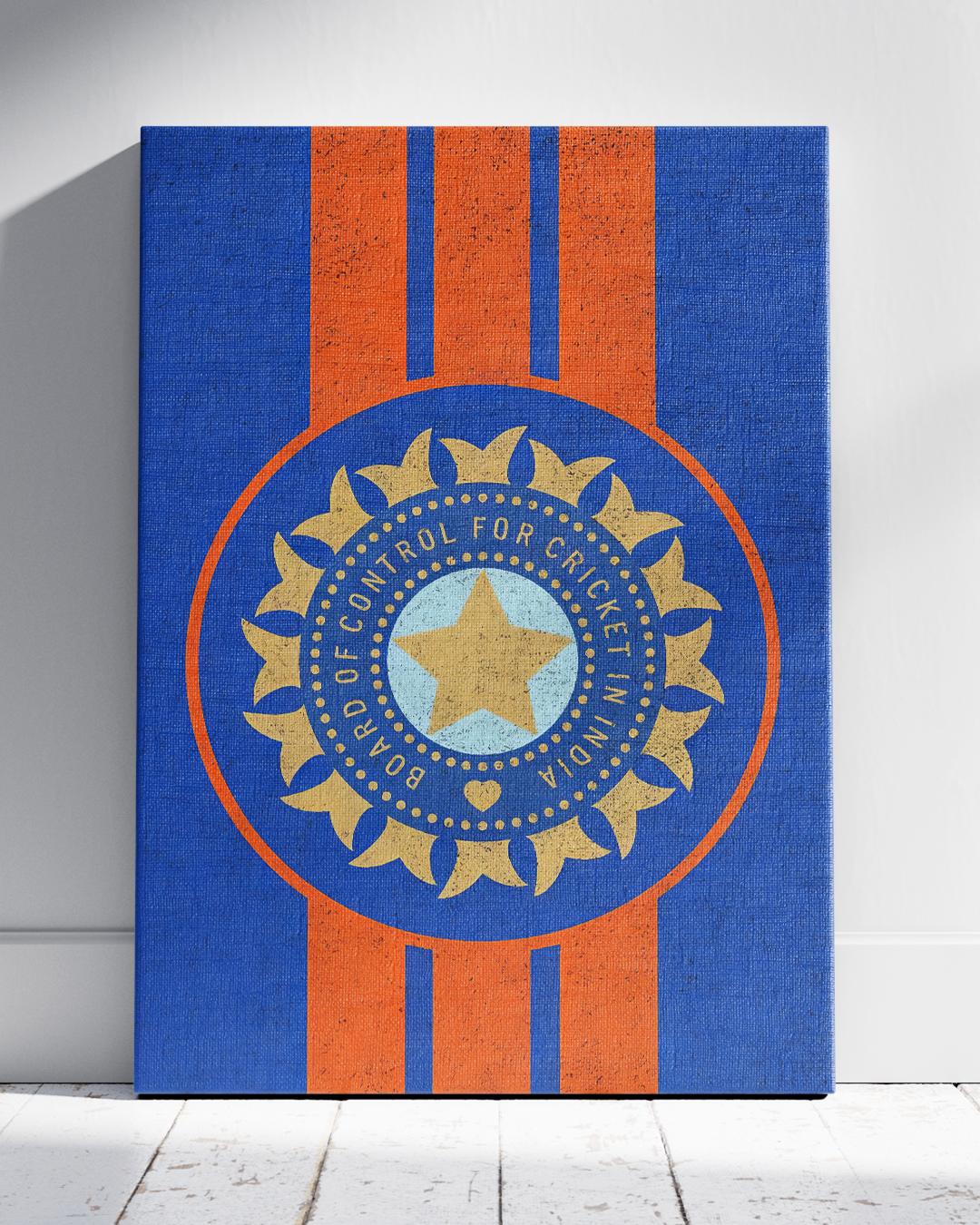 BCCI Logo | Canvas Prints | Cricket