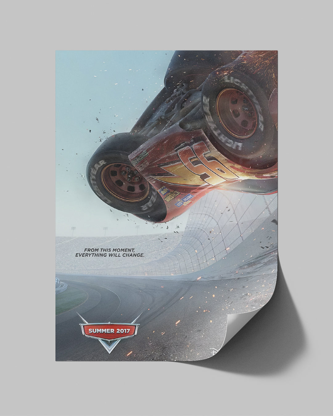 LIGHTING MC QUEEN | POSTER | CARS