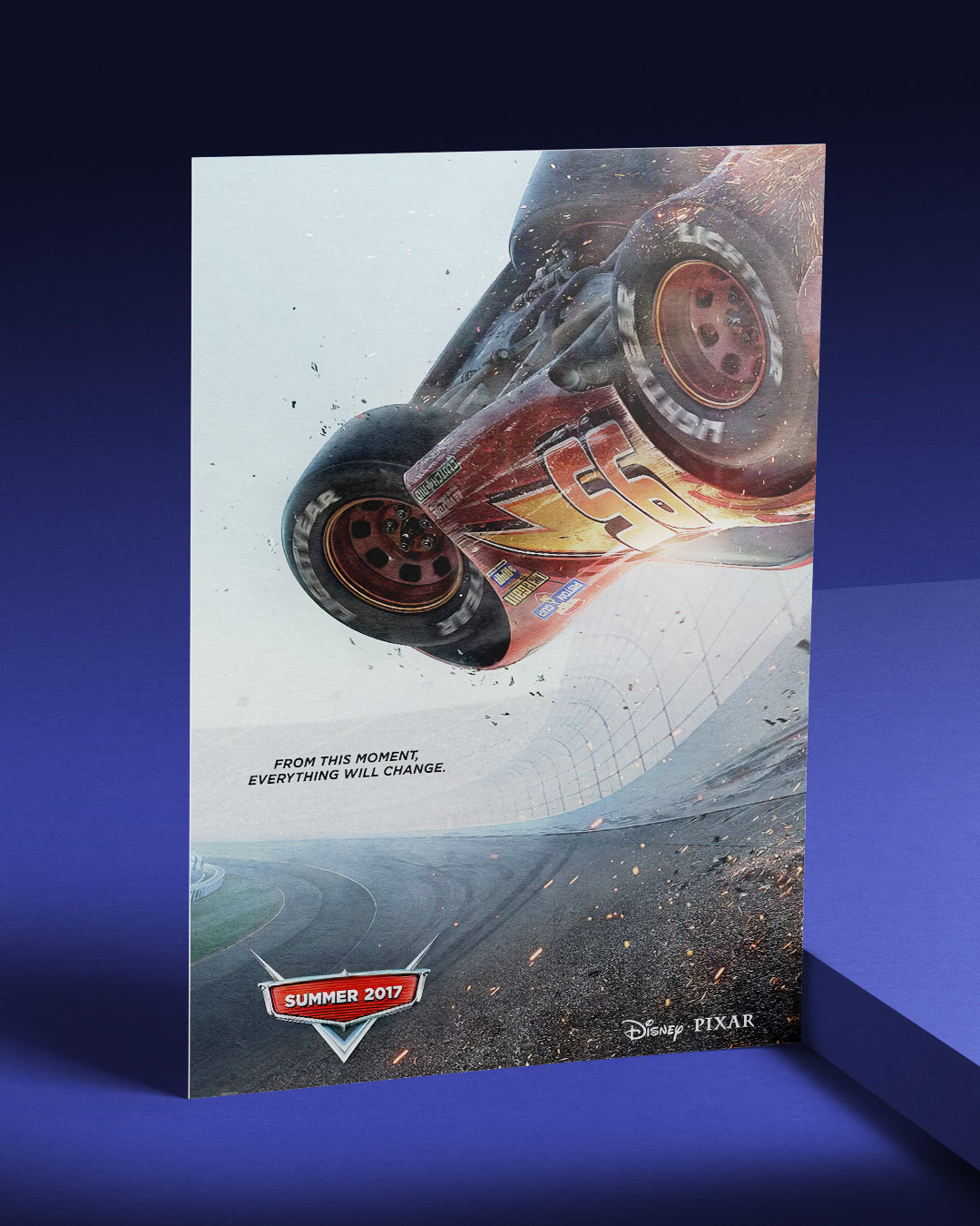 LIGHTING MC QUEEN | POSTER | CARS