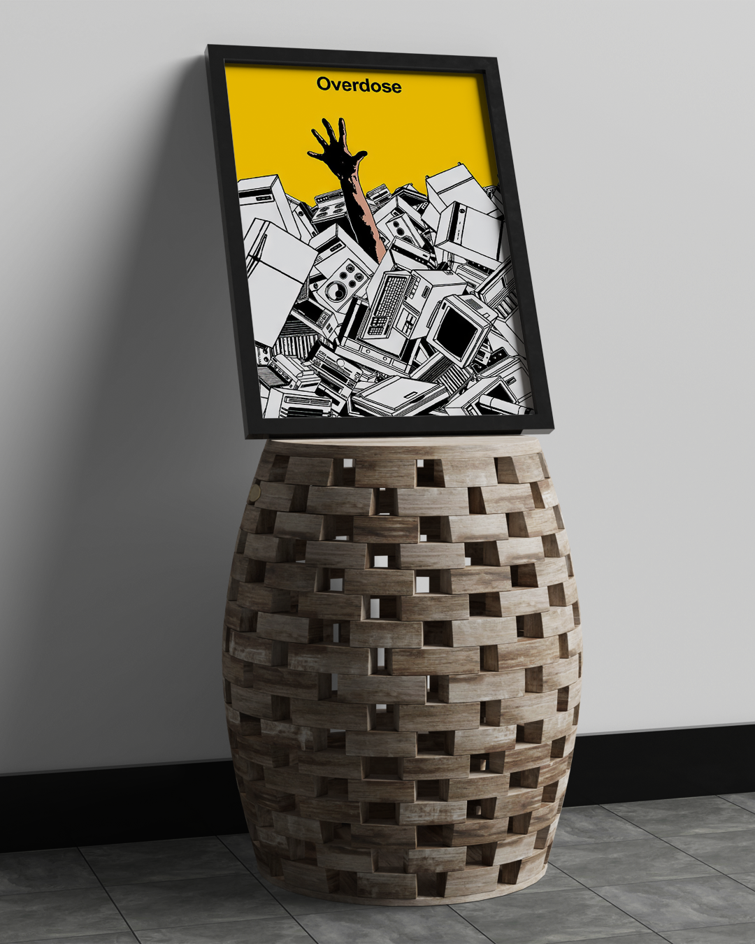 Overdose Frame | Frame Prints | Music