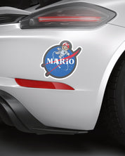 MARIO BUMPER STICKER | STICKER | CARTOON