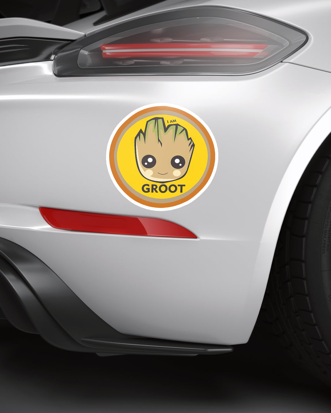 GROOT STICKER | BUMPER STICKER | ANIMIE